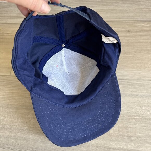 Monte Carlo Principaute Tradition Maritime adjustable SnapBack hat cap Navy Blue - Picture 6 of 9